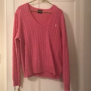Pink Polo Sweater